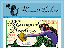 Tablet Screenshot of mermaidbookswilliamsburg.com